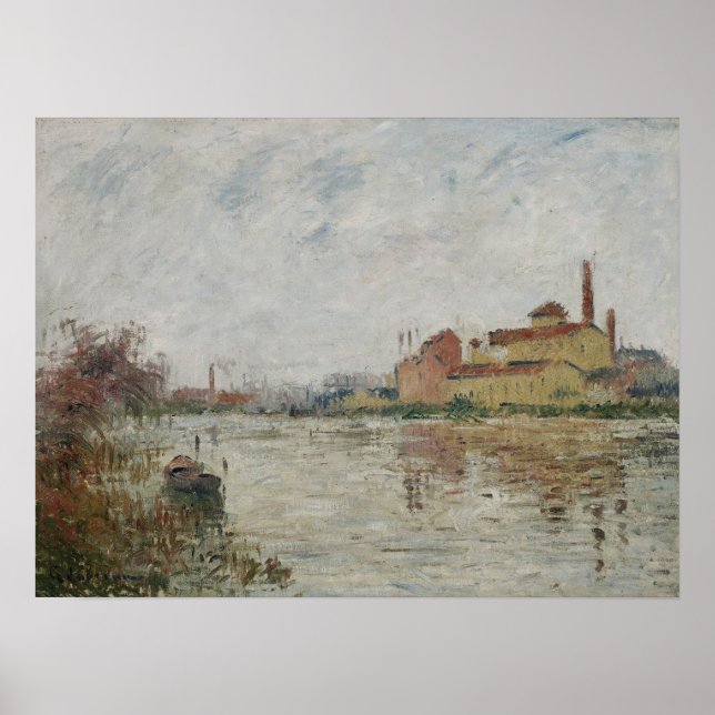 Loiseau - Die Fabrik am Rande des Flusses Poster (Vorne)