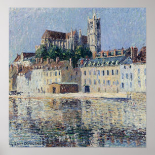Loiseau - Die Kathedrale in Auxserre 1902 Poster