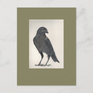 L'oiseau fier postkarte