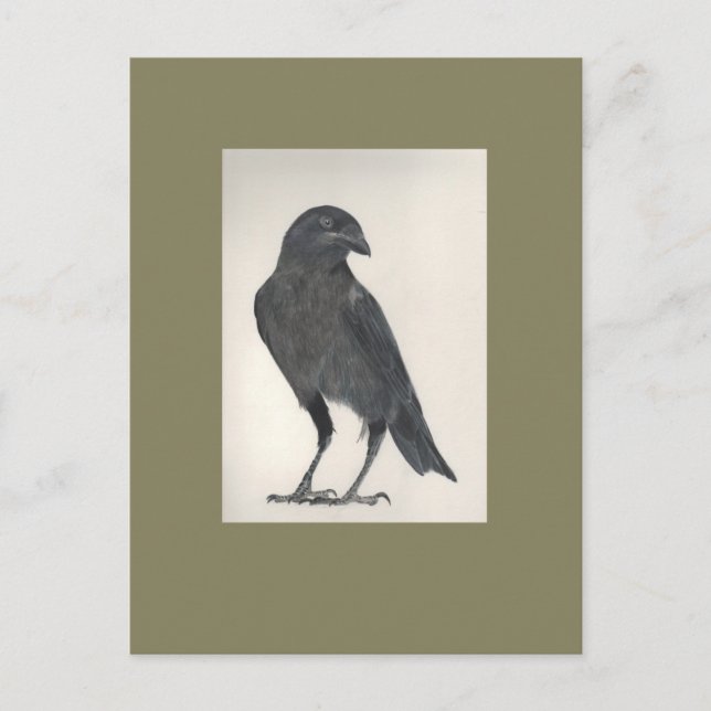 L'oiseau fier postkarte (Vorderseite)