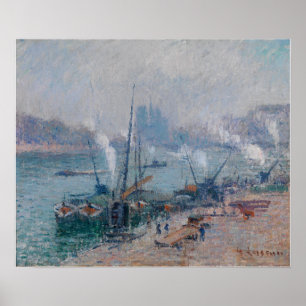 Loiseau - Paris Der Hafen Henri IV 1921 Poster