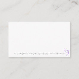 LoiseMoves Mitteilungskarten mit Schrift