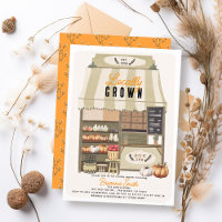 Lokal angebaute Bauer-Markt Herbstdusche