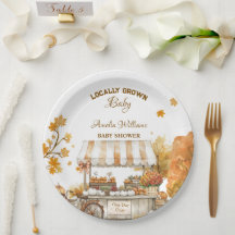 Lokal angelegter Baby Herbst-Bauer-Markt