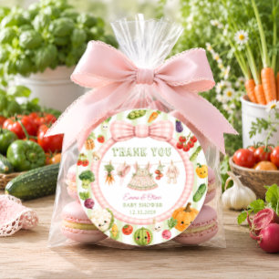 Lokal Aufgewachsenes Mädchen - Dankesgeschenk zur Runder Aufkleber