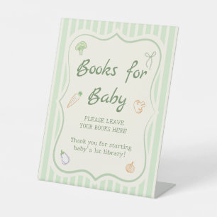 Lokal gezüchtete Baby-Duschbücher für Baby Sockelschild