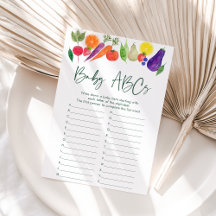 Lokal gezüchtete Bauer Market Baby ABCs Shower Gam