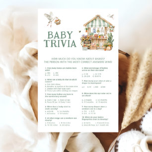 Lokal gezüchtete Bauer Market Baby Trivia Game