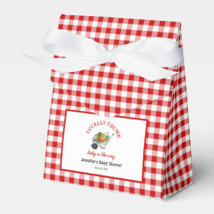 Lokal gezüchtete Bauern Market Baby Shower Geschenkschachtel