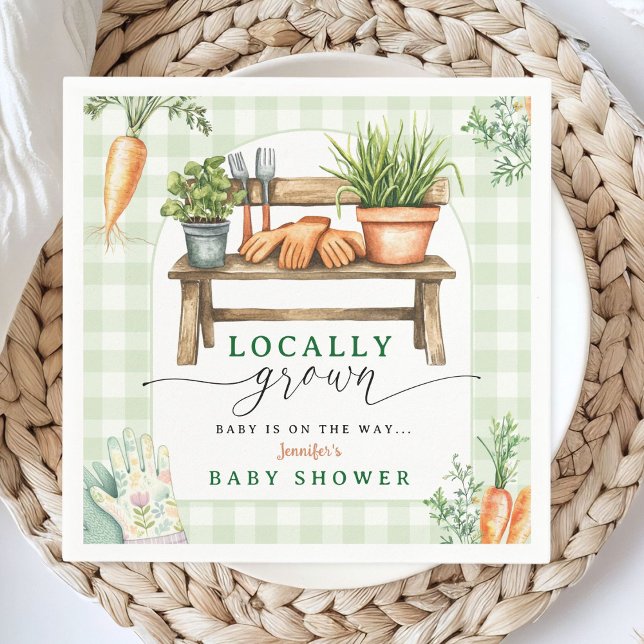 Lokal gezüchtetes Baby-Duschpapier Napkin Serviette (Von Creator hochgeladen)
