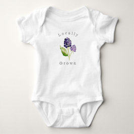 Lokal gezüchtetes BlackBerry Duo | Bio Obst Baby Strampler