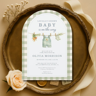 Lokale Babyparty Einladung