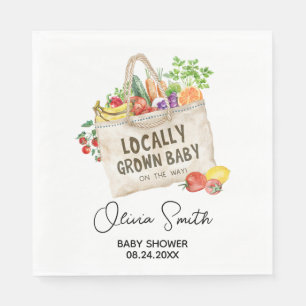 Lokale Babyparty Serviette