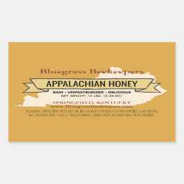 Lokale Kentucky Honey Produkt-Rectangle-Stickers Rechteckiger Aufkleber