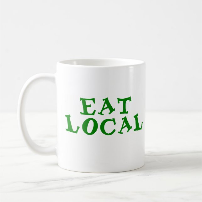 lokale Küche Kaffeetasse (Links)