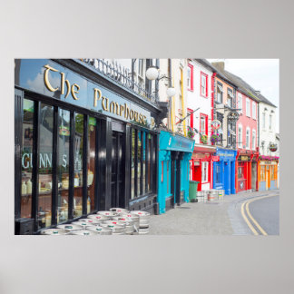 Lokale und Restaurants Poster