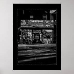 Lokaler Alles Store Nr. 3 mit Border Poster