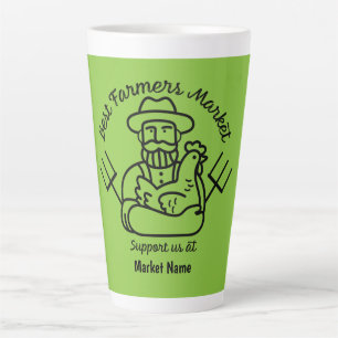 Lokaler Bauer Milchtasse