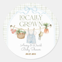 Lokaler Bauernmarkt Jungen-Baby-Party