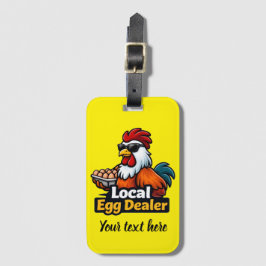 Lokaler Eierhändler, Gansta, Kader. Gepäckanhänger