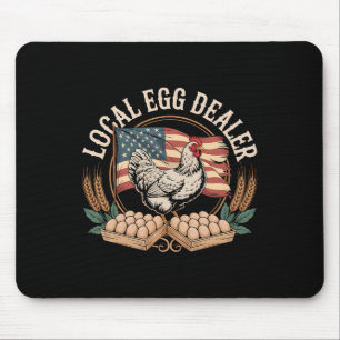 Lokales Eierhändler-Verzeichnis Ostern Lustiger Hü Mousepad