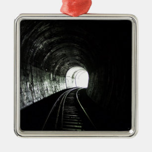 Lokaltunnel Silbernes Ornament