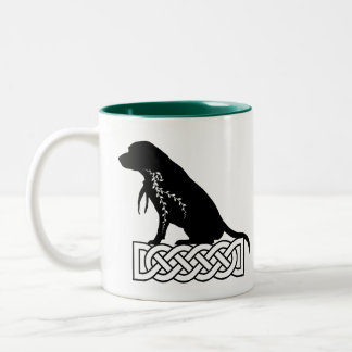 Lokis Buddies: Beagle Mickey Black Zweifarbige Tasse