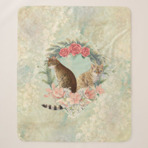 Lokis Buddies: Mika und Chidori Bengalische Katzen Sherpadecke