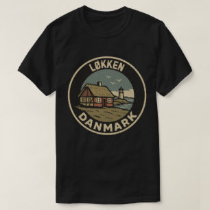 Løkken, Dänemark Danmark T-Shirt