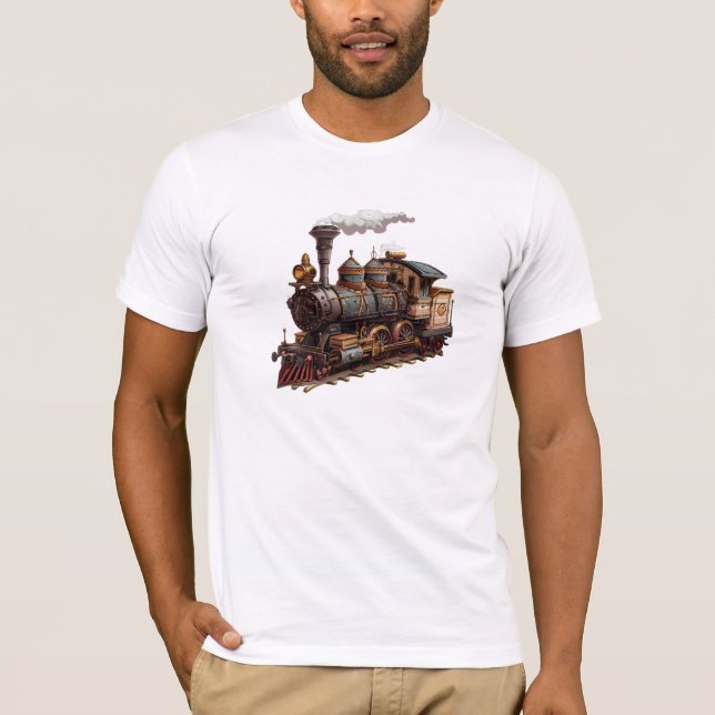 Lokomotivbahn T-Shirt (Vorderseite)