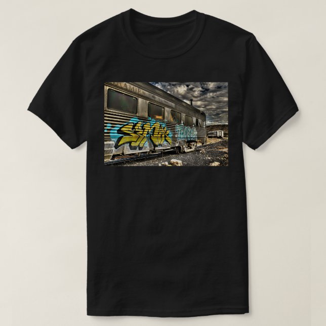 Lokomotive Art T-Shirt (Design vorne)