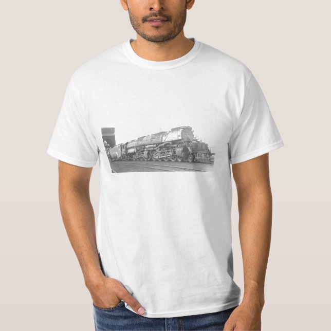 Lokomotive des Gewerkschafts-pazifische große T-Shirt (Vorderseite)