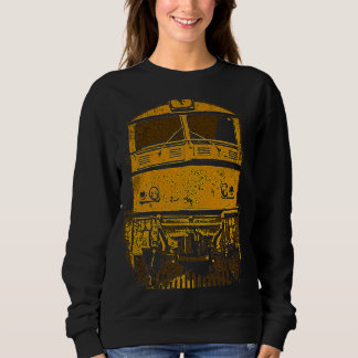 Lokomotive Eisenbahn Fan Bahnbetrieb Modellbahnen  Sweatshirt
