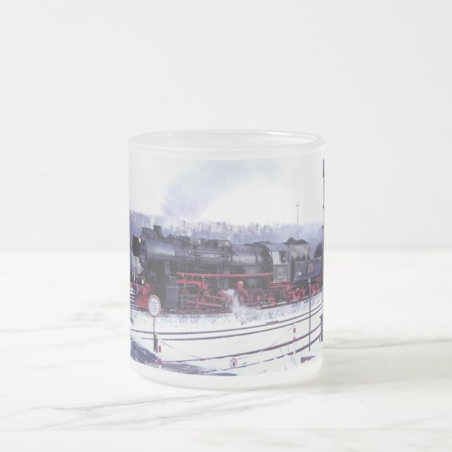 Lokomotive-Motor Mattglastasse (Mittel)