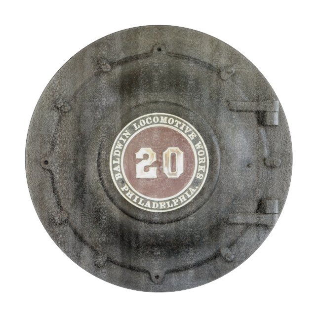 Lokomotive Schneidebrett (Vorderseite)