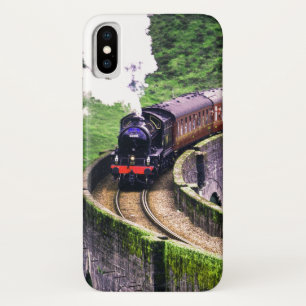 Lokomotive-Zug auf Brücke Case-Mate iPhone Hülle