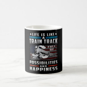 Lokomotivzug Eisenbahn Züge Witziges Geschenk Kaffeetasse