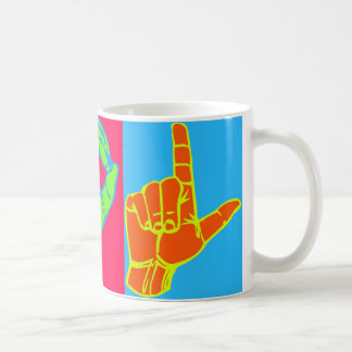 LOL ASL Gebärdensprache-Entwurf Kaffeetasse