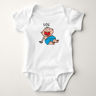 LOL Baby Jersey Bodysuit Strampler