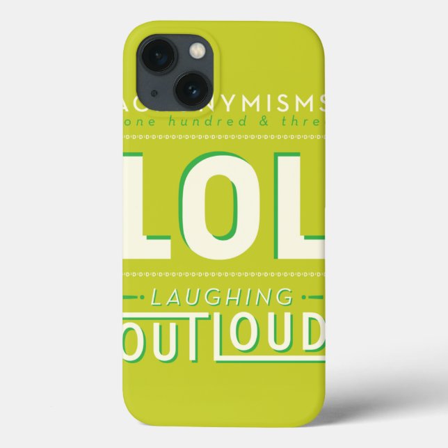 LOL Case-Mate iPhone HÜLLE (Rückseite)
