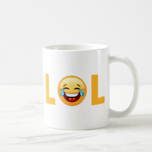 LOL EMOJI KAFFEETASSE