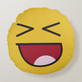 lol. emoji rundes kissen