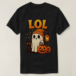 LOL Geist Halloween T-Shirt | Süßer unheimlicher K