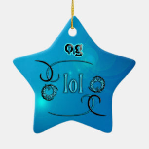 LOL! KERAMIK ORNAMENT