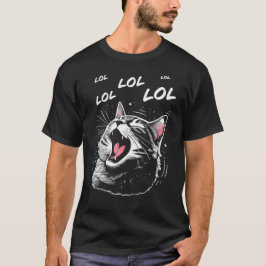 LOL Lachende Katze T-Shirt