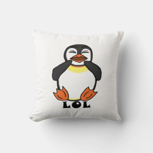 LOL Laughing Pinguin Kissen