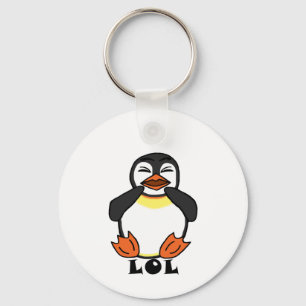 LOL Laughing Pinguin Schlüsselanhänger
