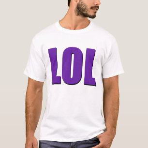 LOL lila T-Shirt