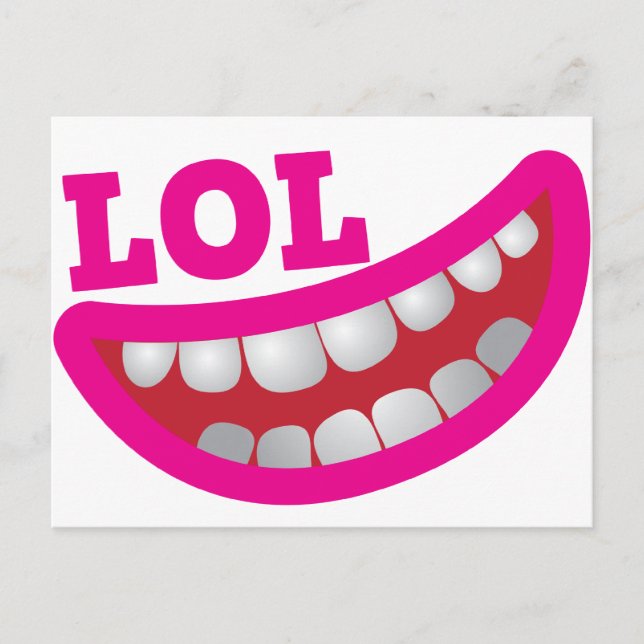 LOL POSTKARTE (Vorderseite)