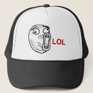 LOL Raserei-Gesicht Truckerkappe